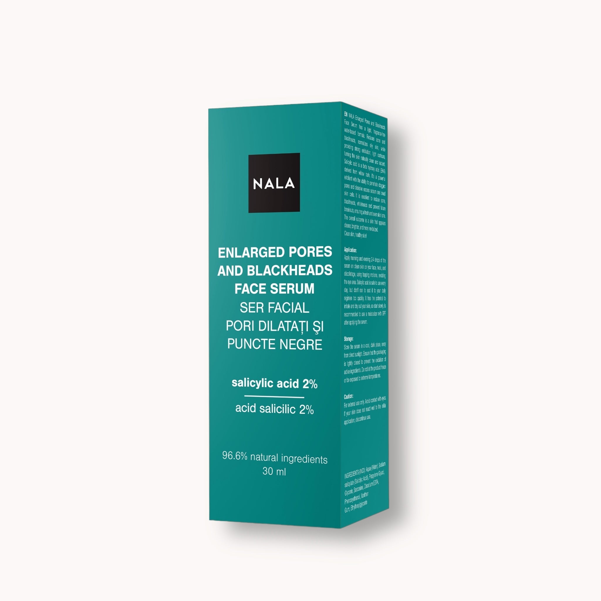 Facial Serum for Enlarged Pores & Blackheads – 2% Salicylic Acid