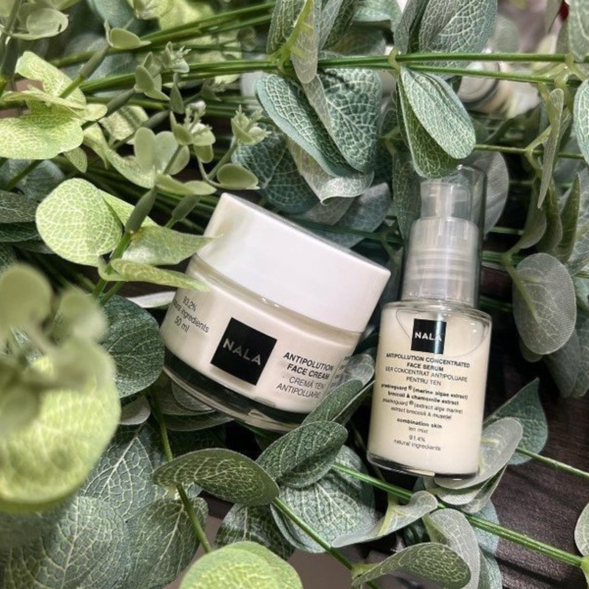 Anti-Pollution Concentrated Facial Serum - Prasinoguard, Broccoli, Chamomile