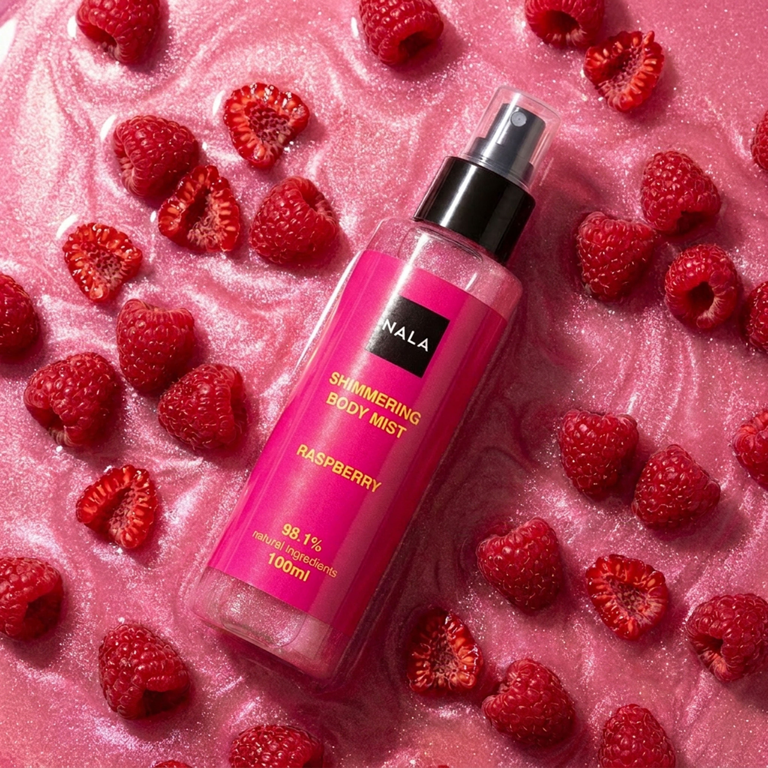 Shimmering Body Mist - Raspberry