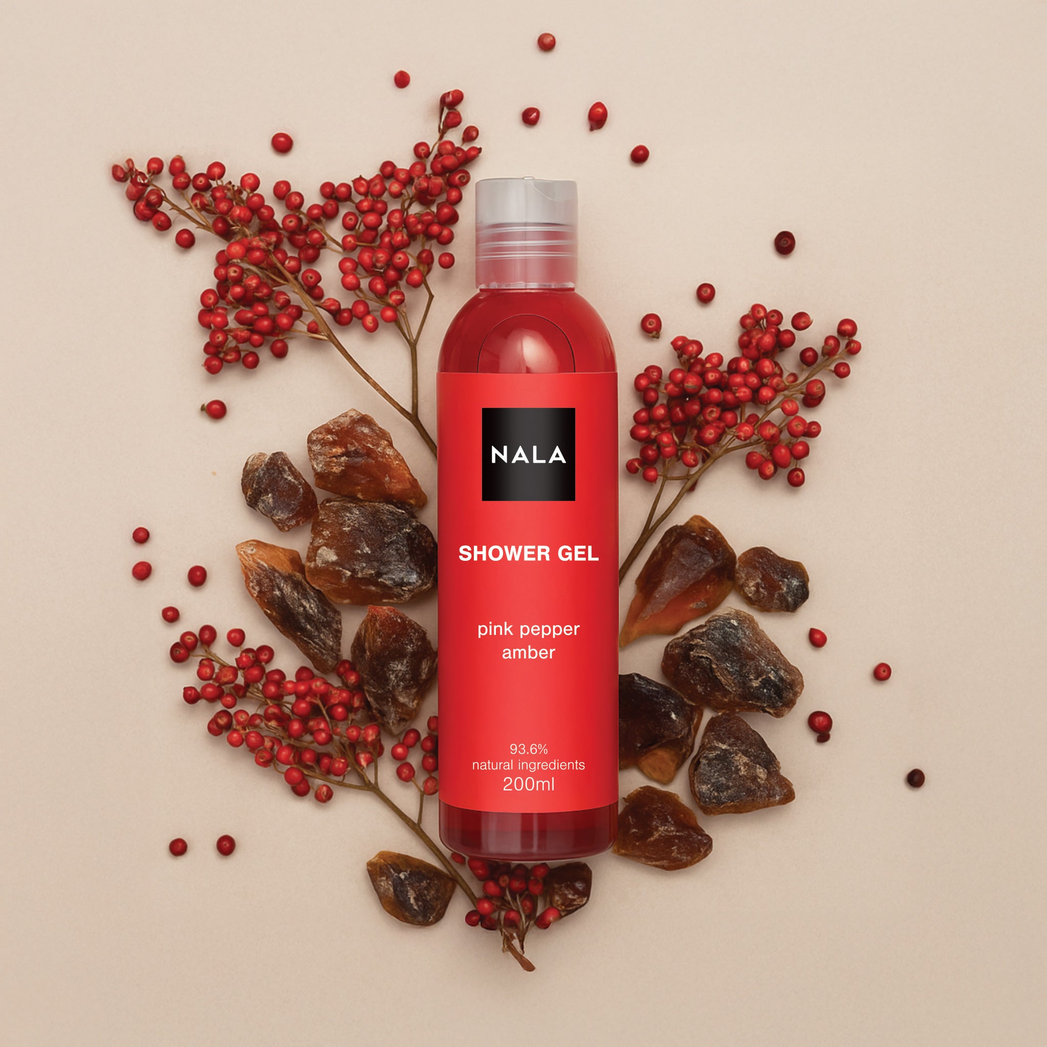 Shower Gel - Pink Pepper & Amber