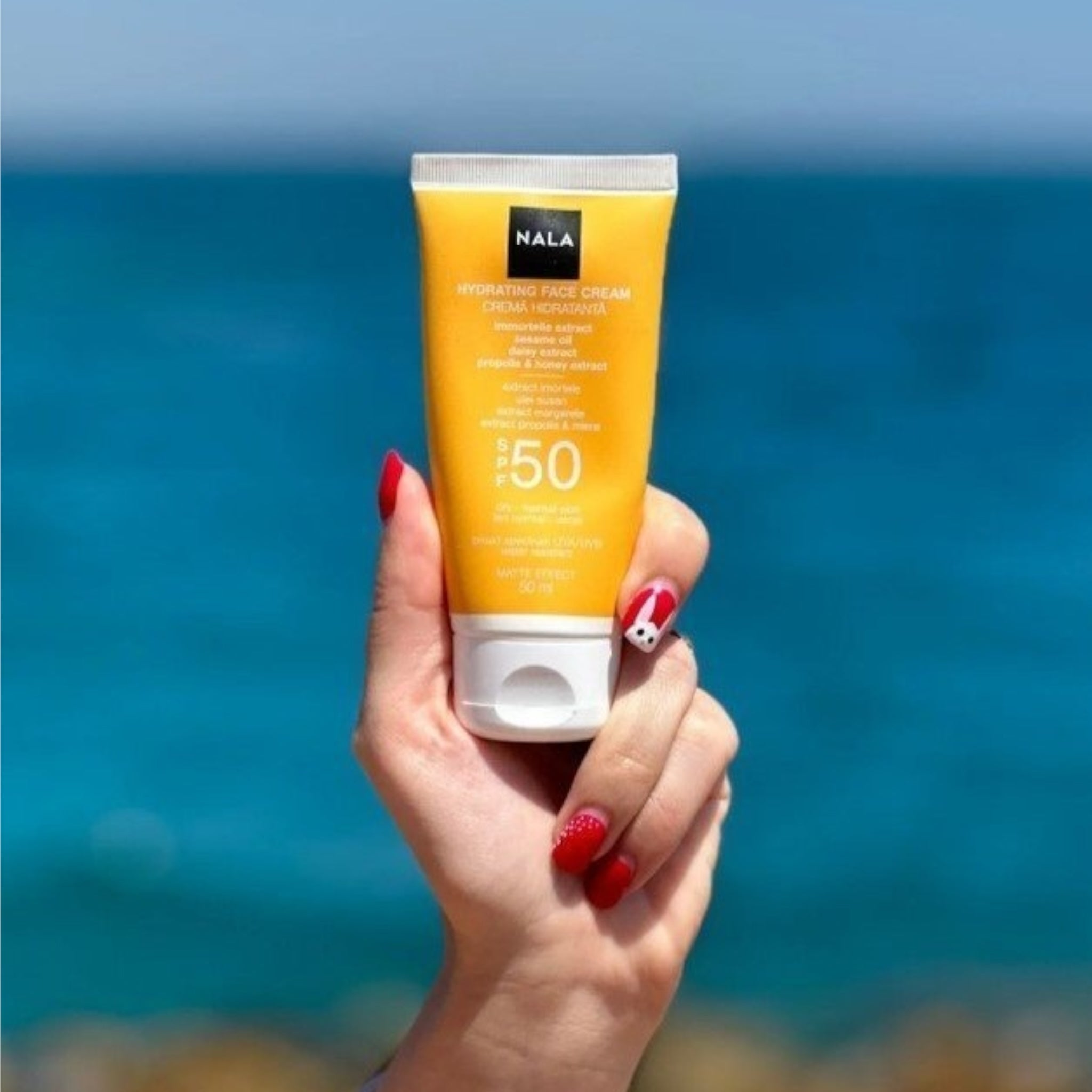 Hydrating Face Cream SPF 50 - Normal Skin - Immortelle & Daisy Extract
