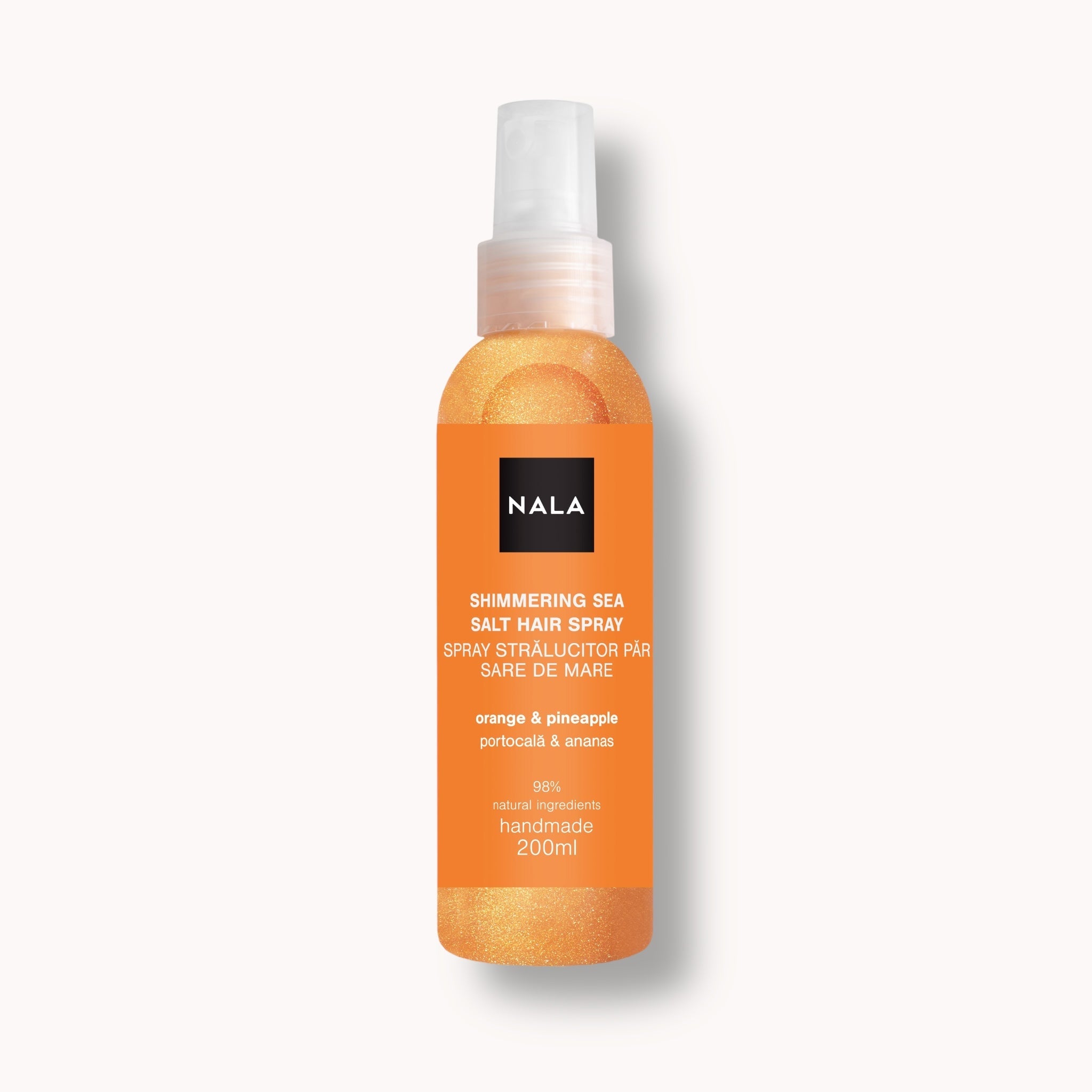 Shimmering Sea Salt Hair Spray - Orange & Pineapple