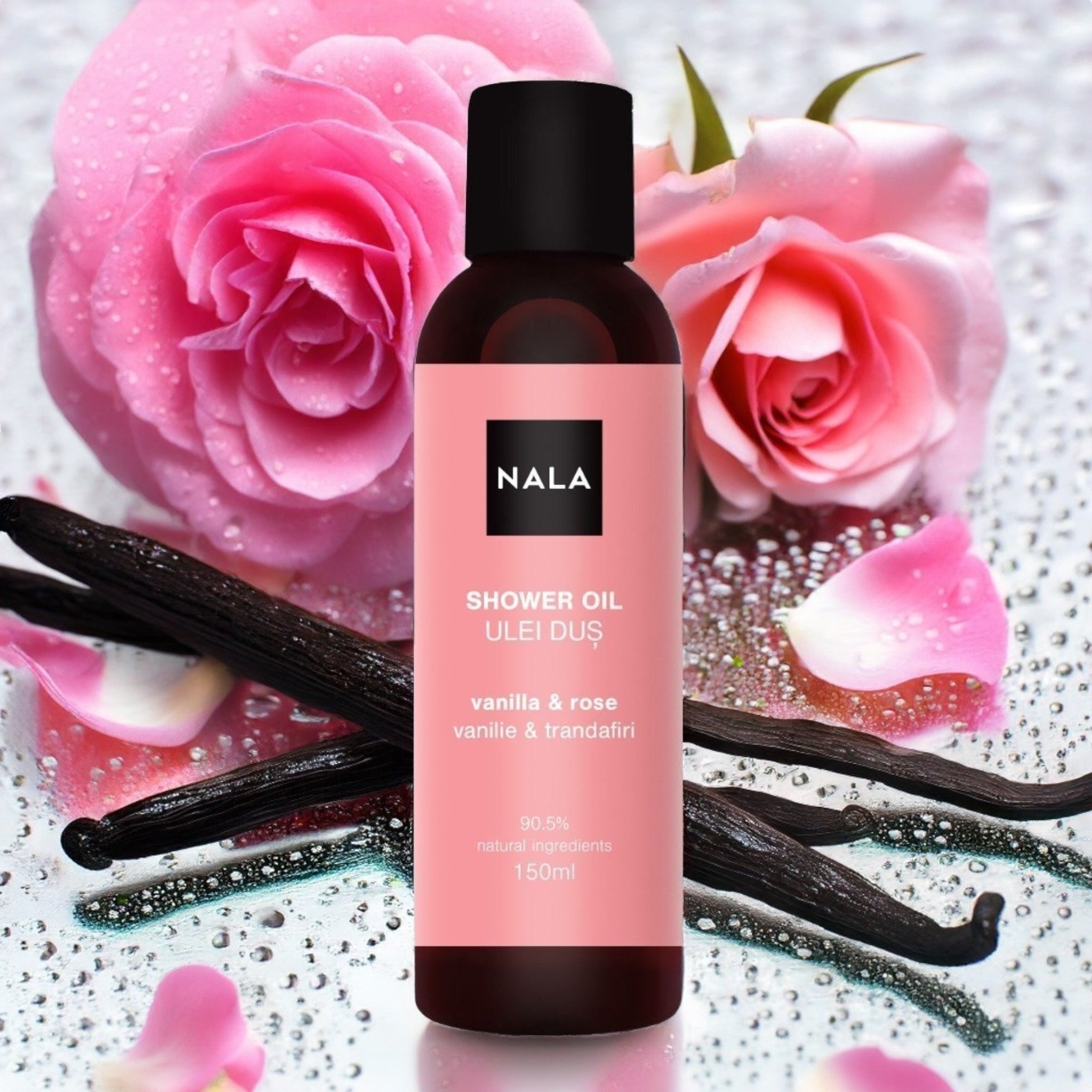 Shower Oil - Roses & Vanilla