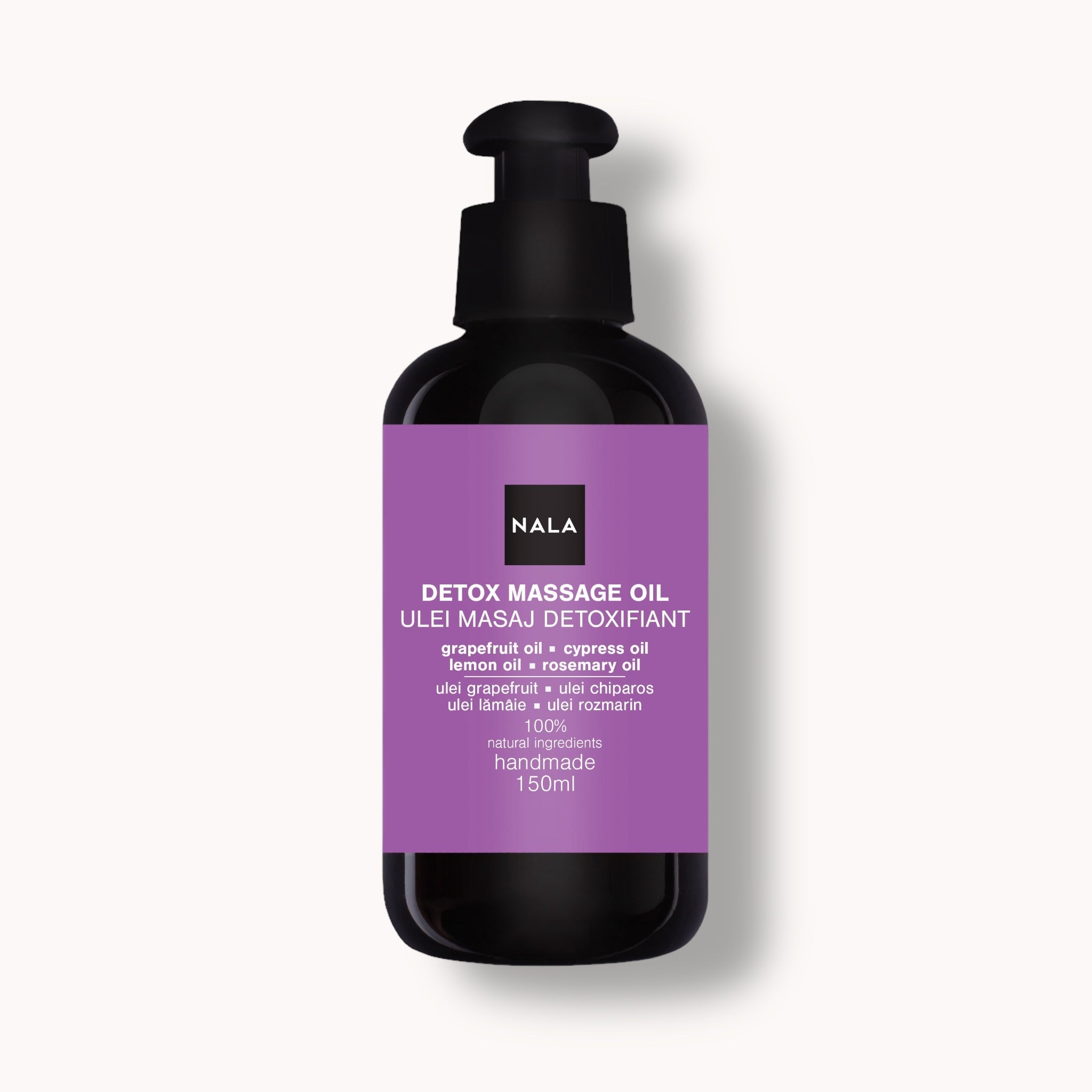Detox Massage Oil - Grapefruit, Cypress, Lemon