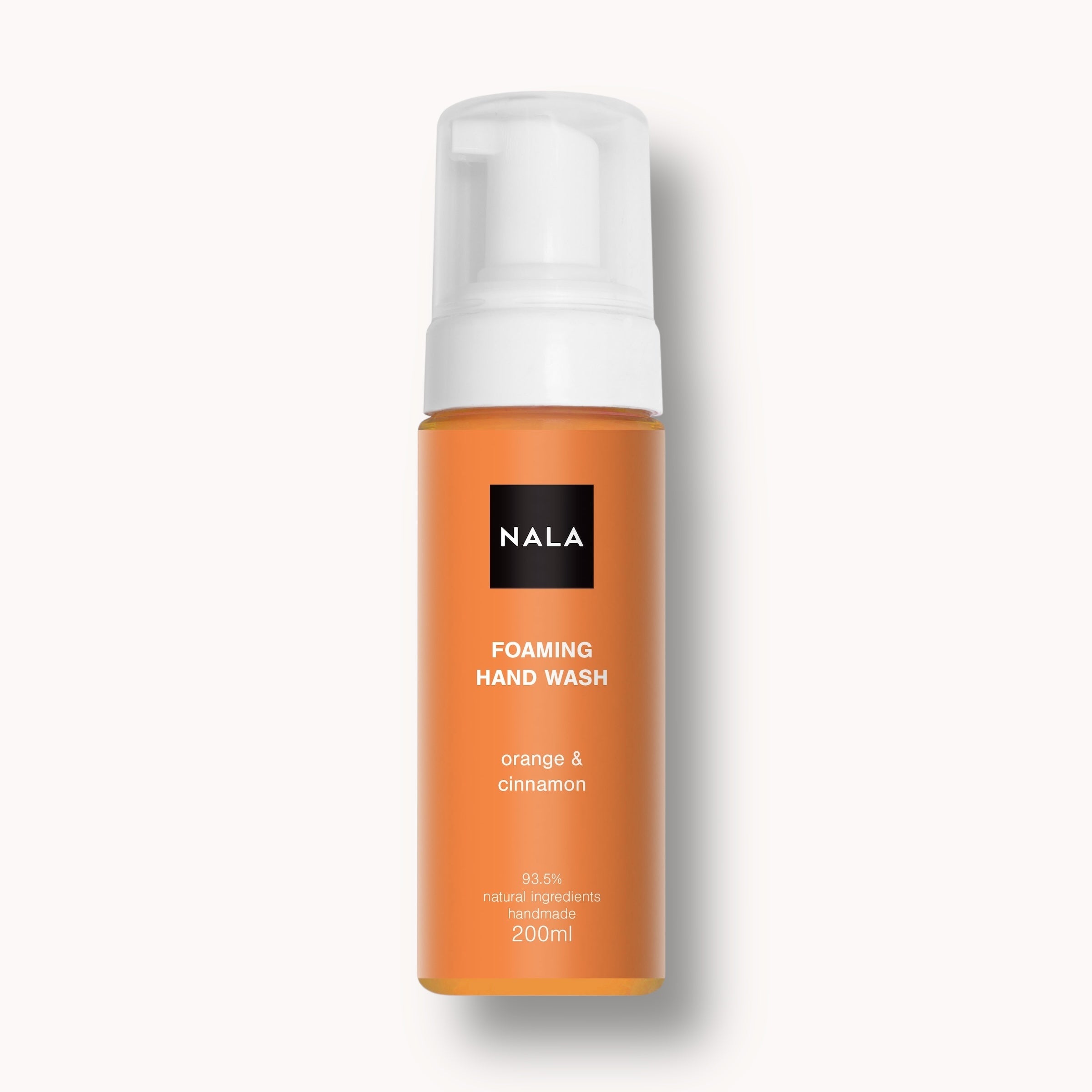 Foaming Hand Wash - Orange & Cinnamon – NALA Natural Cosmetics