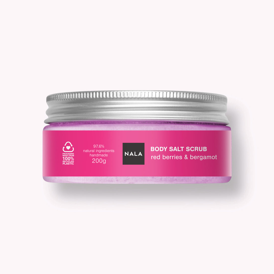 Body Salt Scrub - Red Berries &amp; Bergamot