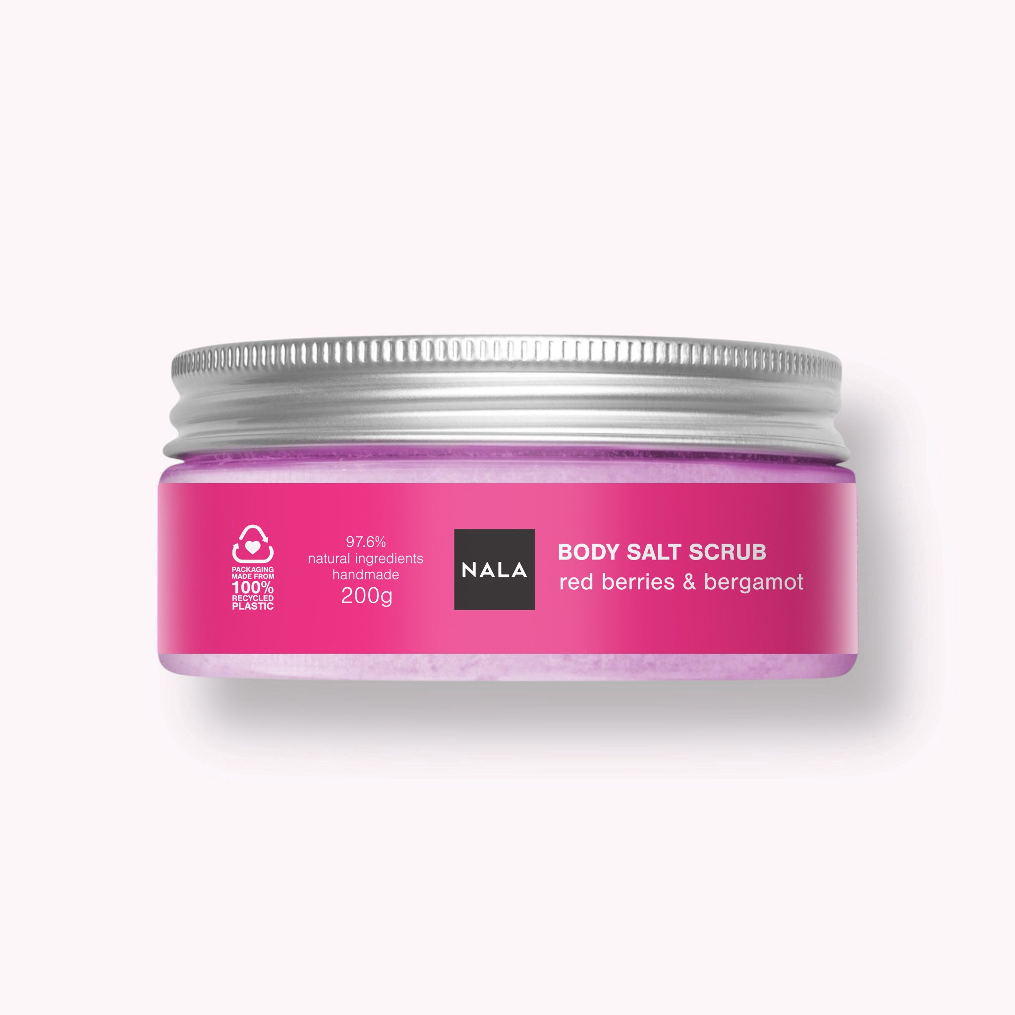 Body Salt Scrub - Red Berries &amp; Bergamot