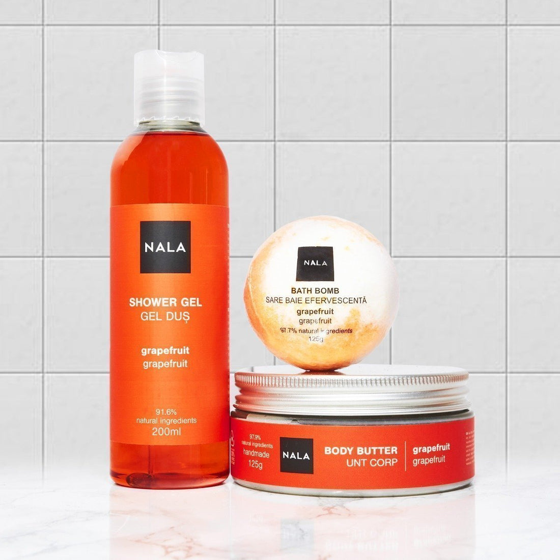 GIFT SET Bath &amp; Hydration - Grapefruit (Butter)
