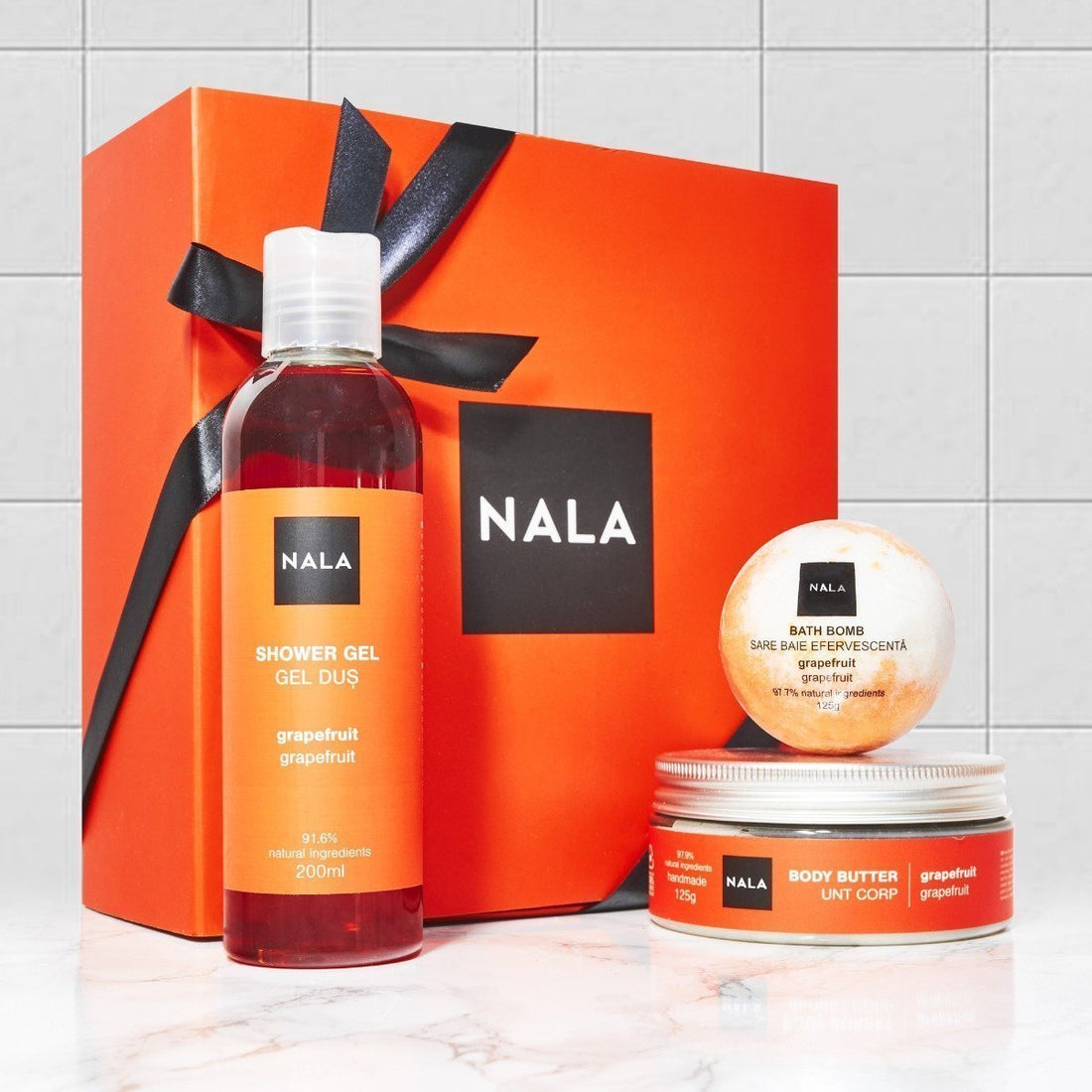 GIFT SET Bath &amp; Hydration - Grapefruit (Butter)