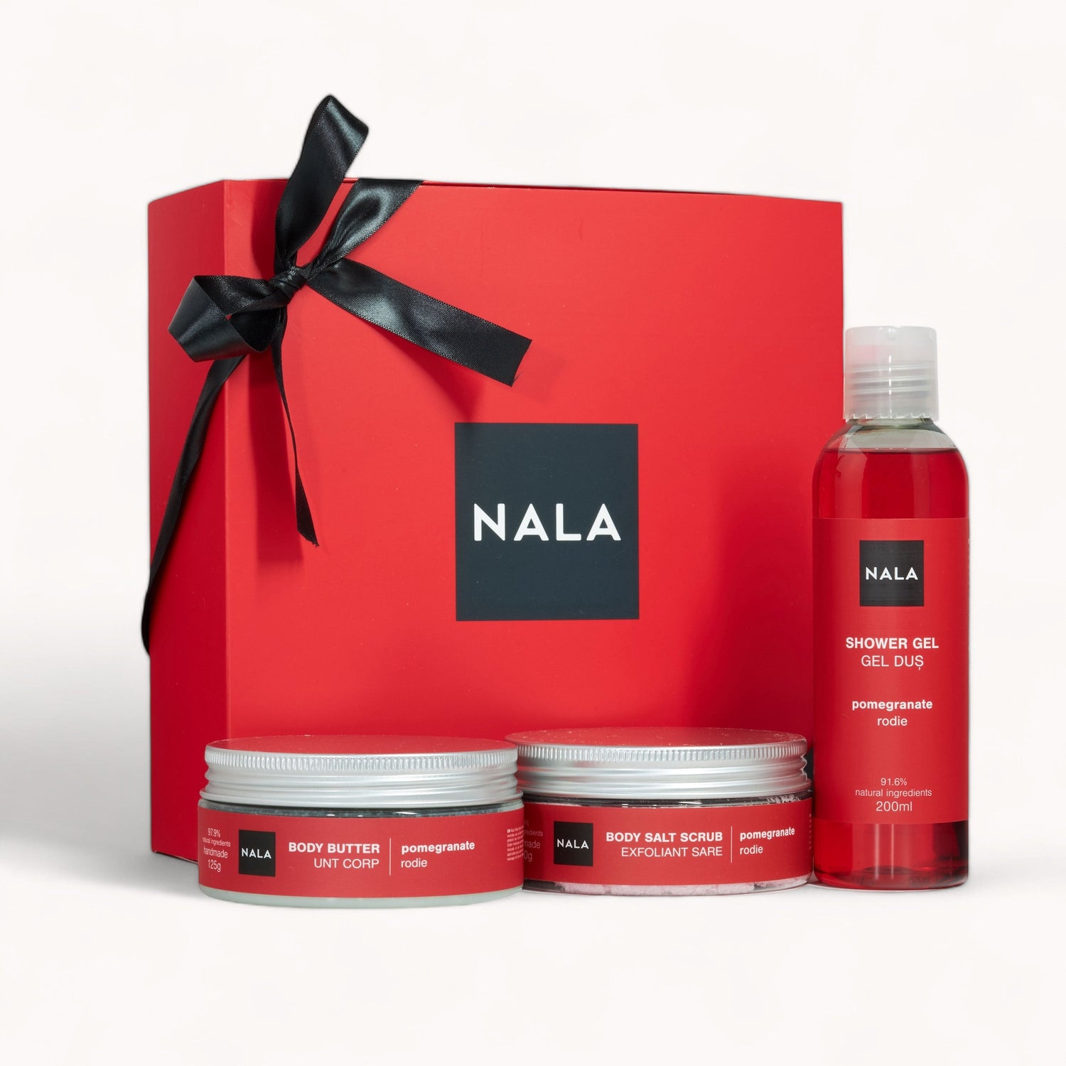 Hydrate &amp; Renew Gift Set for Dry Skin – Pomegranate (Butter)