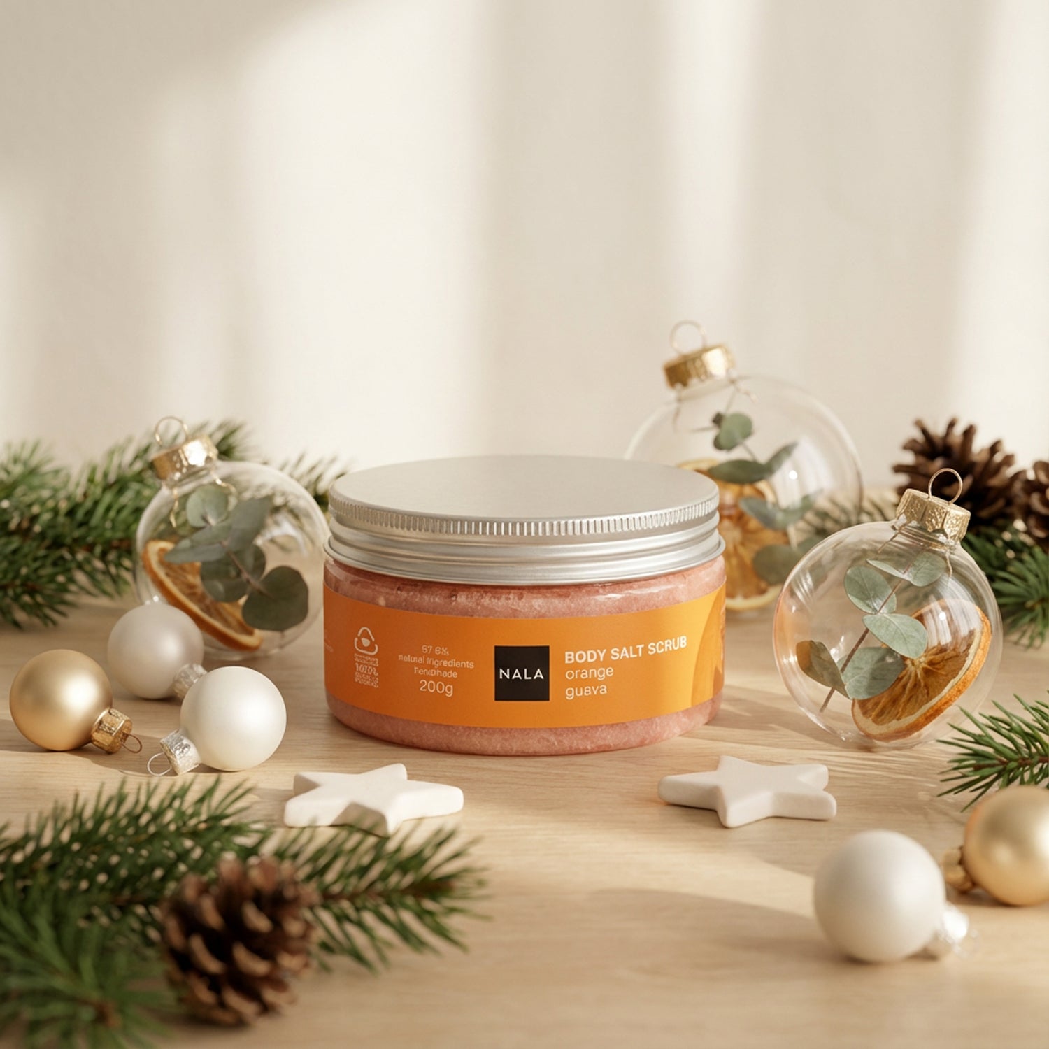 Body Salt Scrub - Orange &amp; Guava