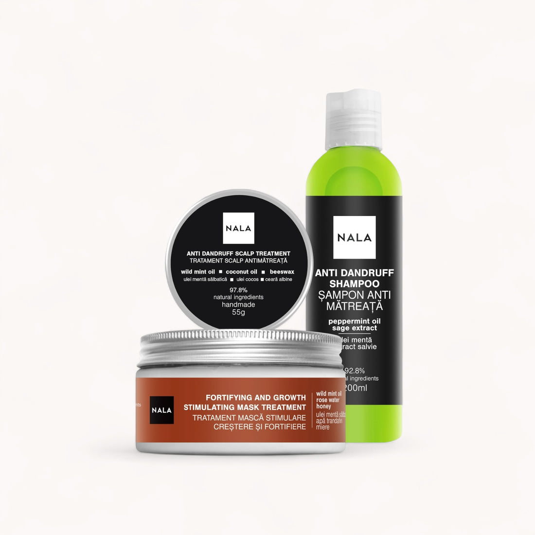 Hair &amp; Scalp Treatment Set - Anti-Dandruff