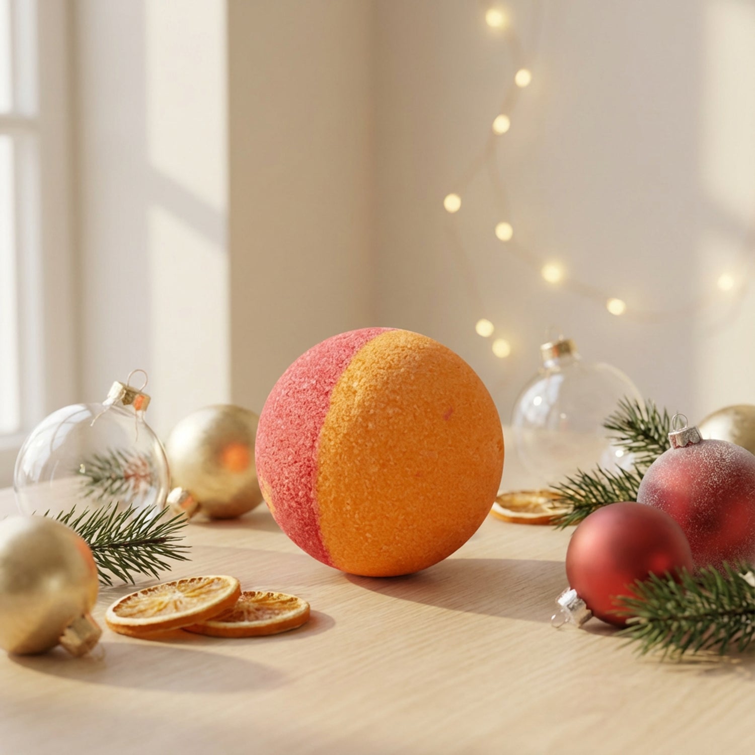 Bath Bomb - Orange &amp; Guava