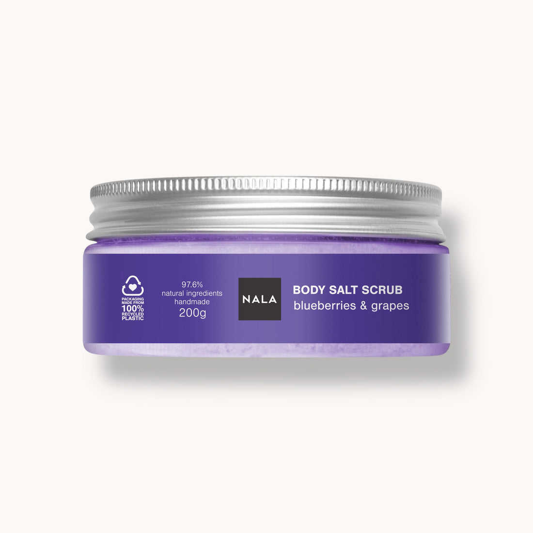 Body Salt Scrub - Blueberries &amp; Grapes