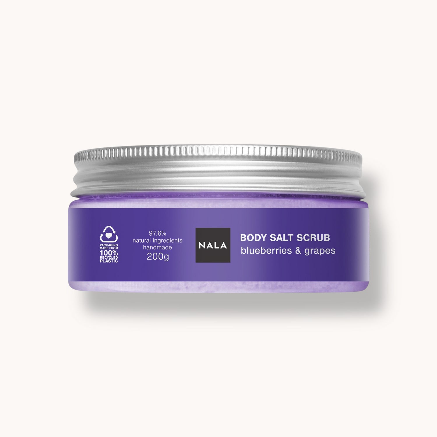 Body Salt Scrub - Blueberries &amp; Grapes