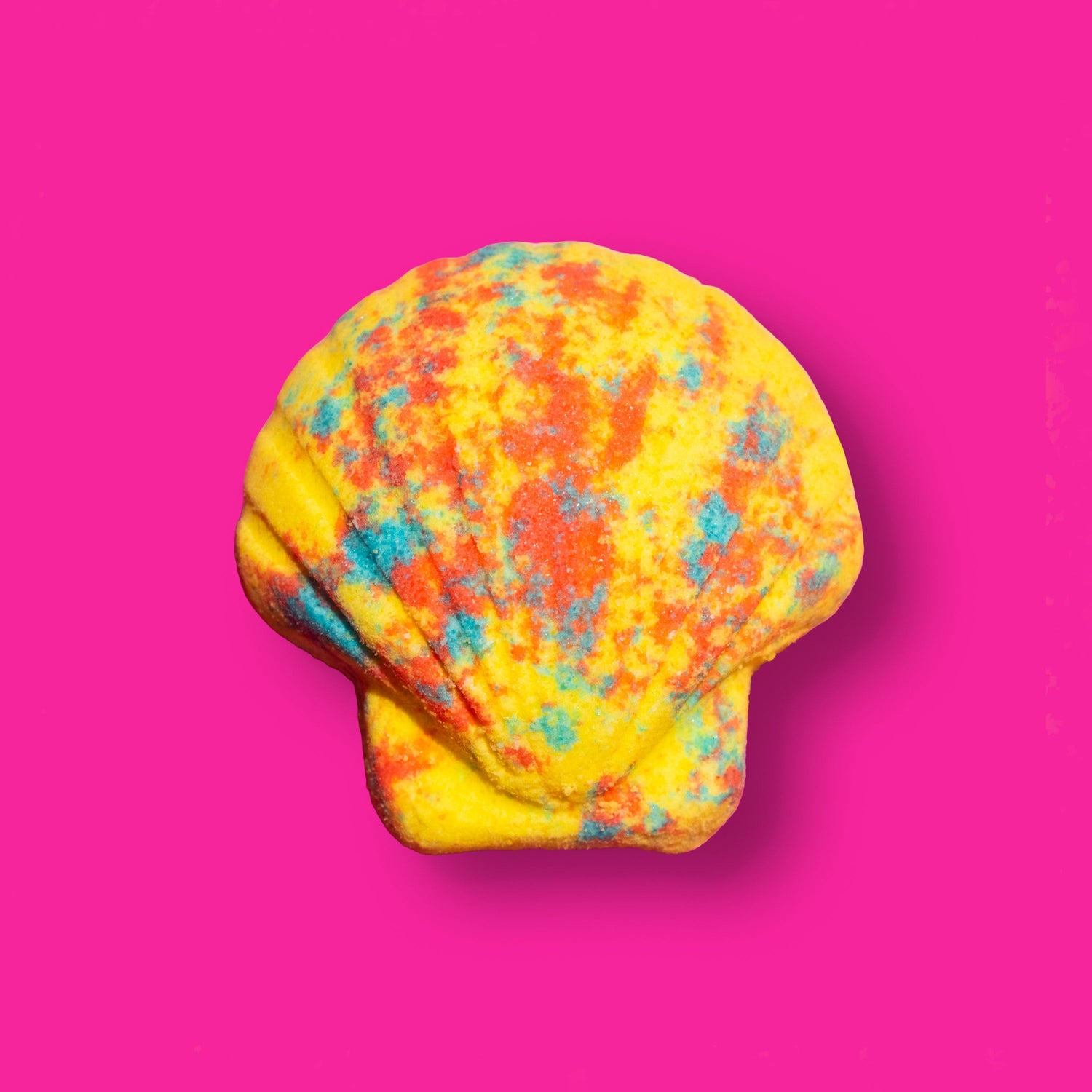 Effervescent Bath Bomb Seashell - Pineapple