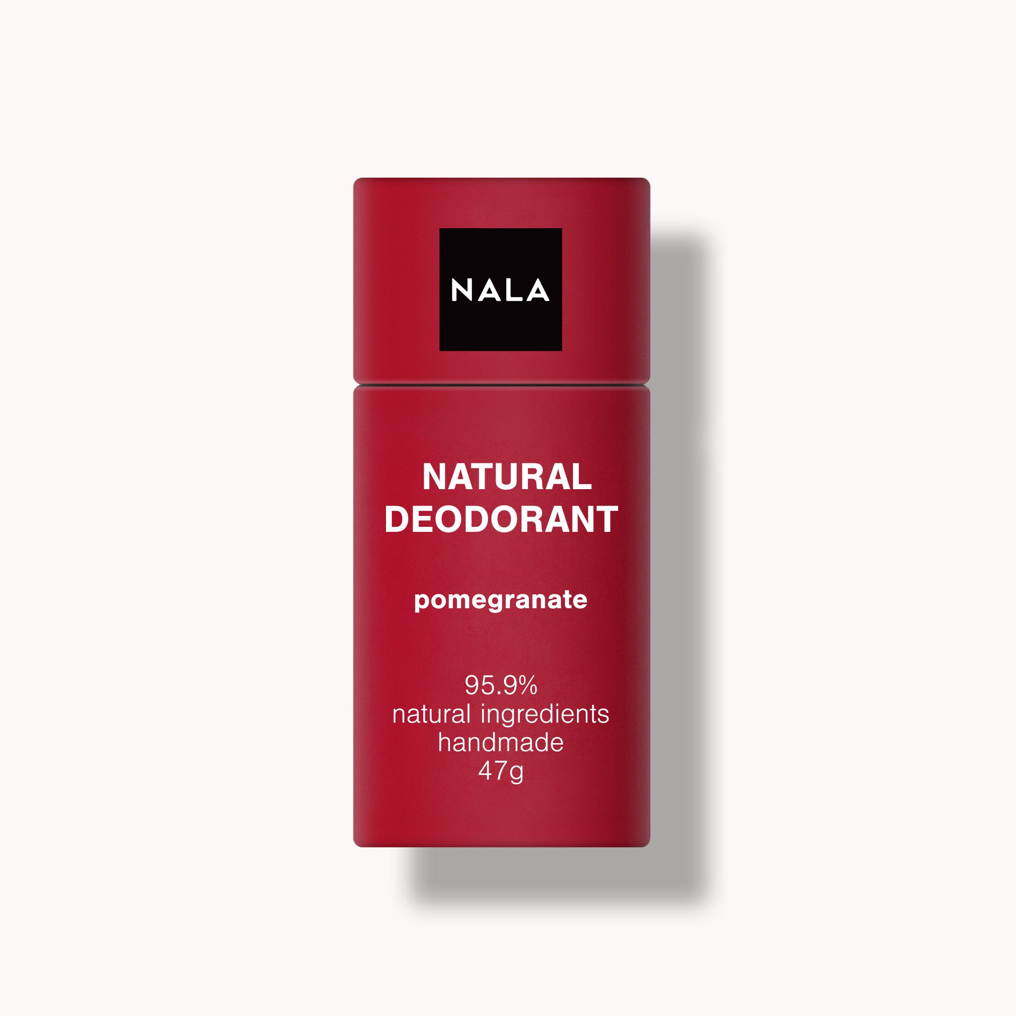 Natural Stick Deodorant - Pomegranate