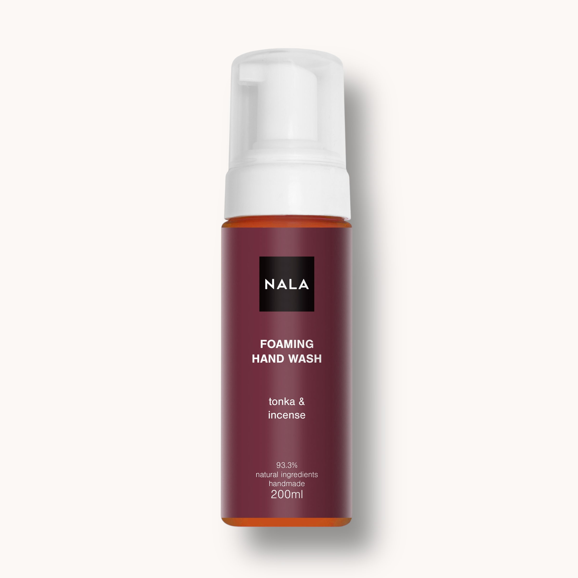 Foaming Hand Wash - Tonka & Incense – NALA Natural Cosmetics