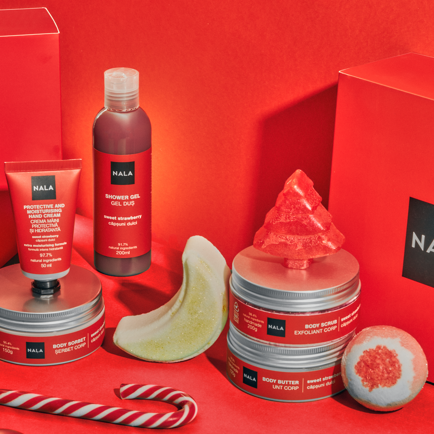 Body Salt Scrub - Sweet Strawberry