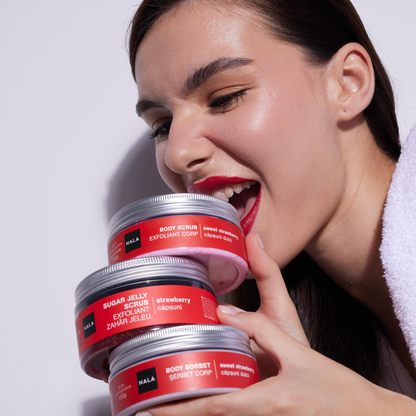 Body Salt Scrub - Sweet Strawberry