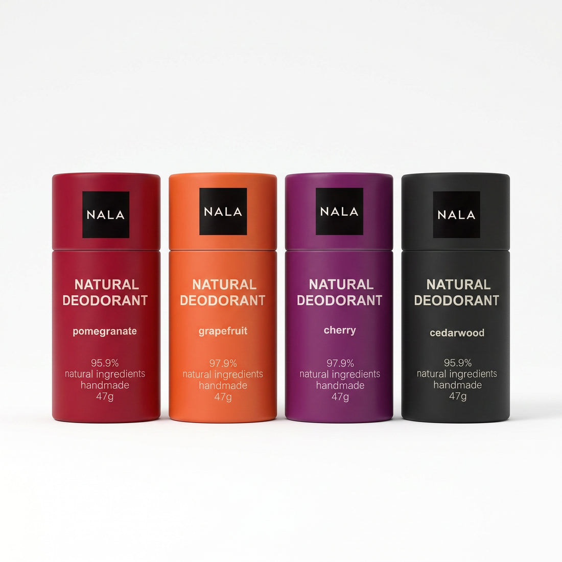 3+1 Bundle Natural Deo Stick - Fresh &amp; Earthy