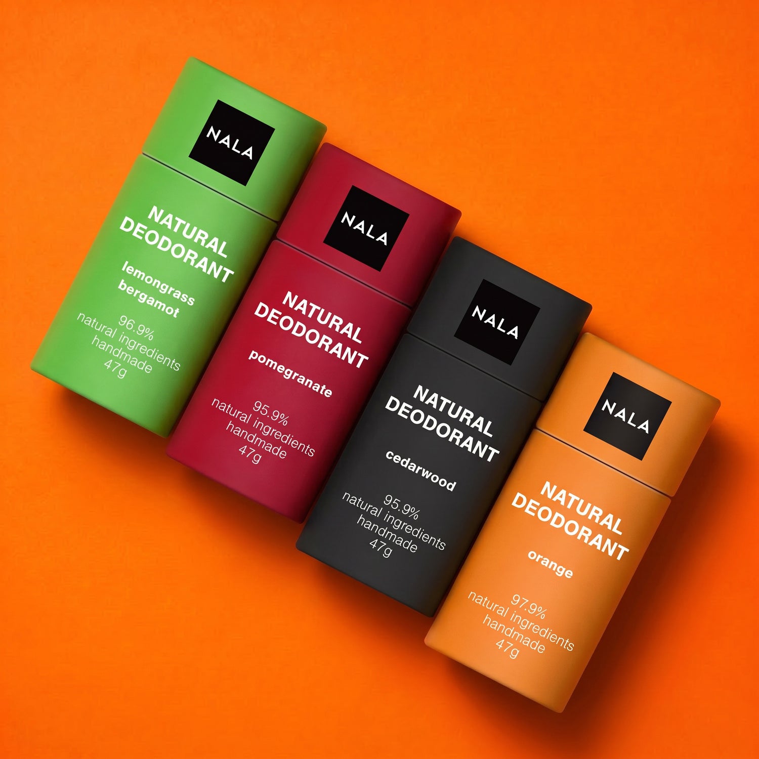 3+1 Bundle Natural Deo Stick - Fresh &amp; Earthy