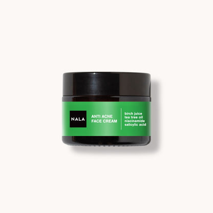 Anti-Acne Cream – Niacinamide, Salicylic Acid, Birch Juice &amp; Tea Tree Oil