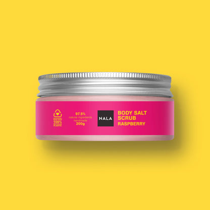 Body Salt Scrub - Raspberry