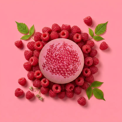 Effervescent Bath Bomb - Raspberry