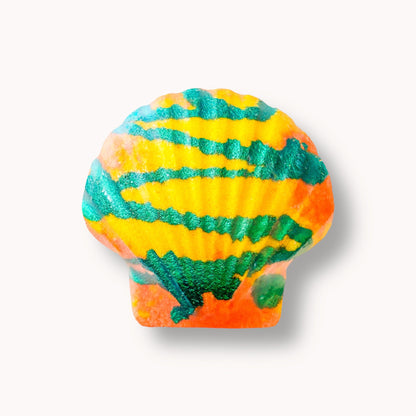 Bath Bomb Shell Glitter - Mango &amp; Pineapple
