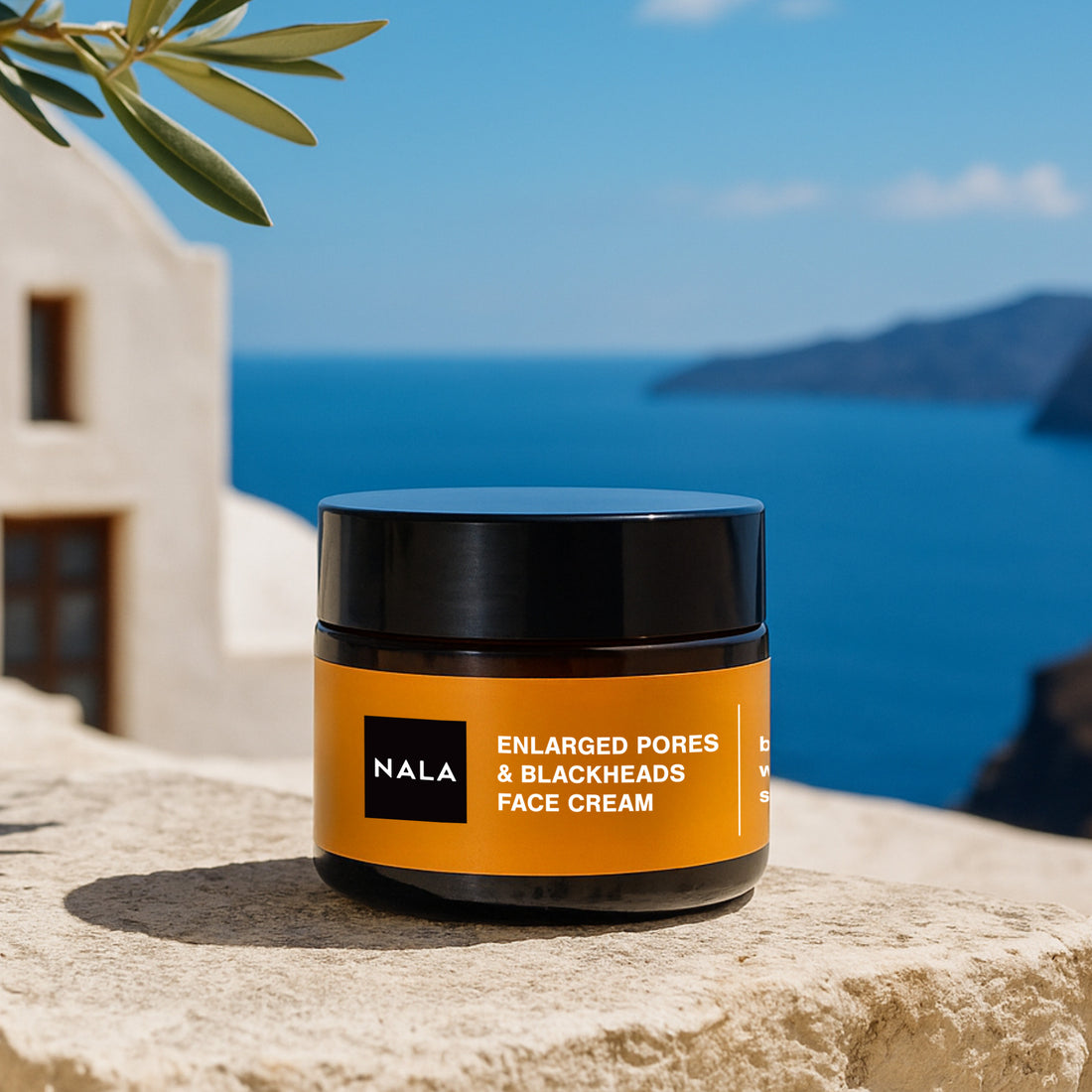 Enlarged Pores &amp; Blackheads Cream – Combination Skin – Bamboo Charcoal, Salicylic Acid &amp; Witch Hazel Extract