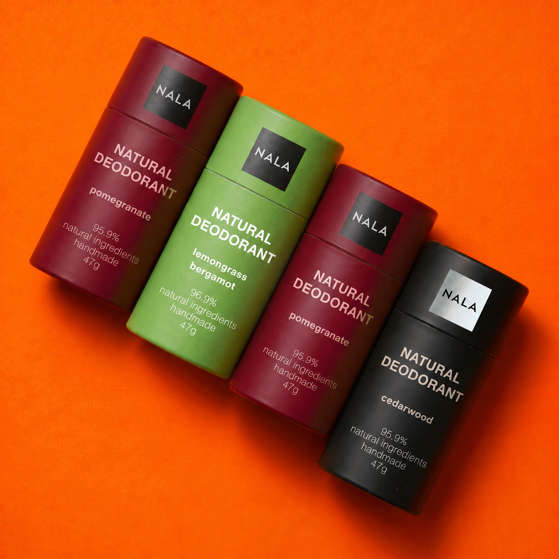 3+1 Bundle Natural Deo Stick - Warm &amp; Bright