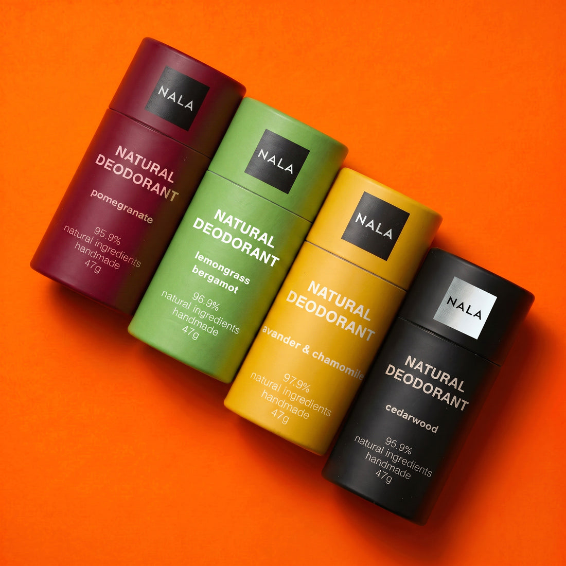3+1 Bundle Natural Deo Stick - Warm &amp; Bright