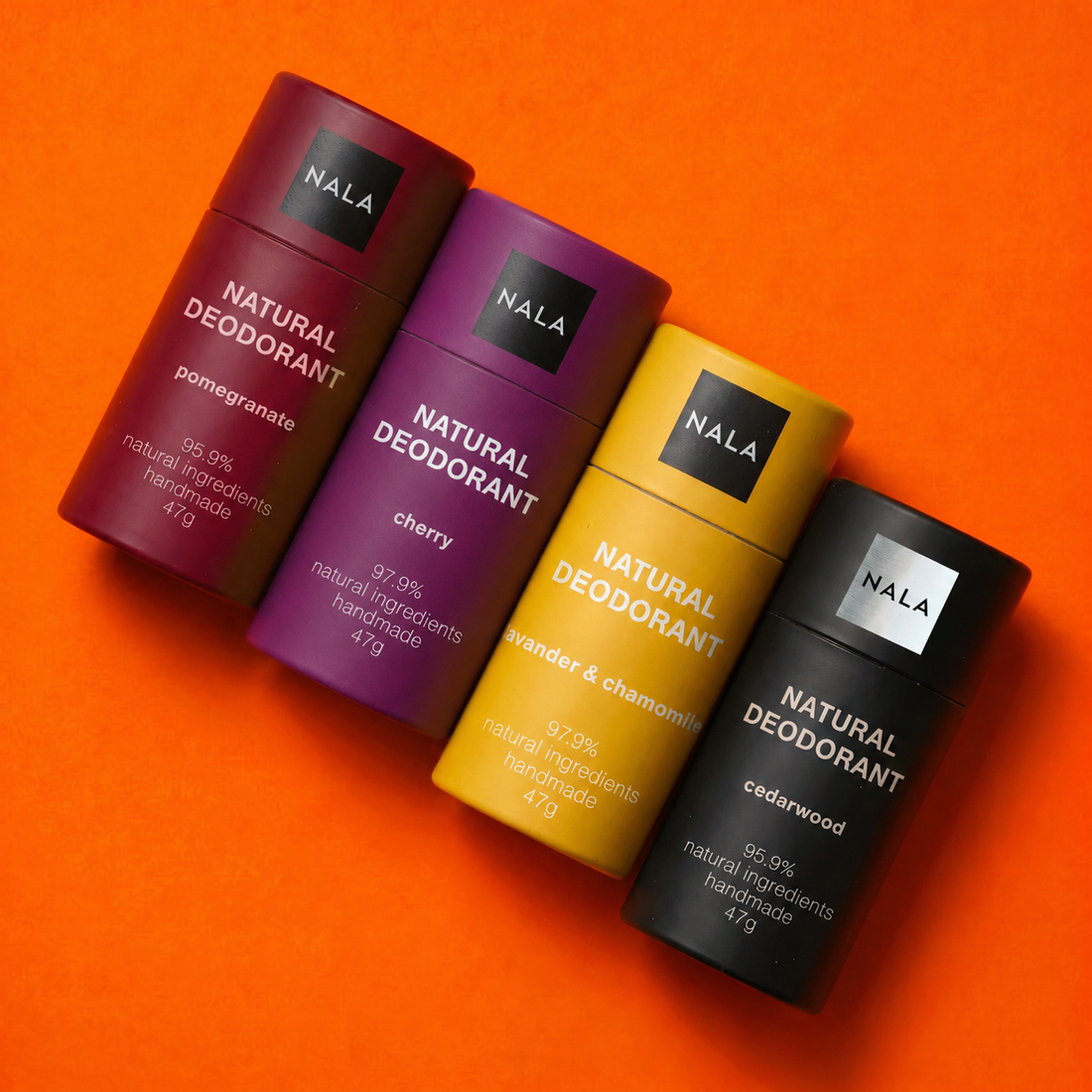 3+1 Bundle Natural Deo Stick - Warm &amp; Bright