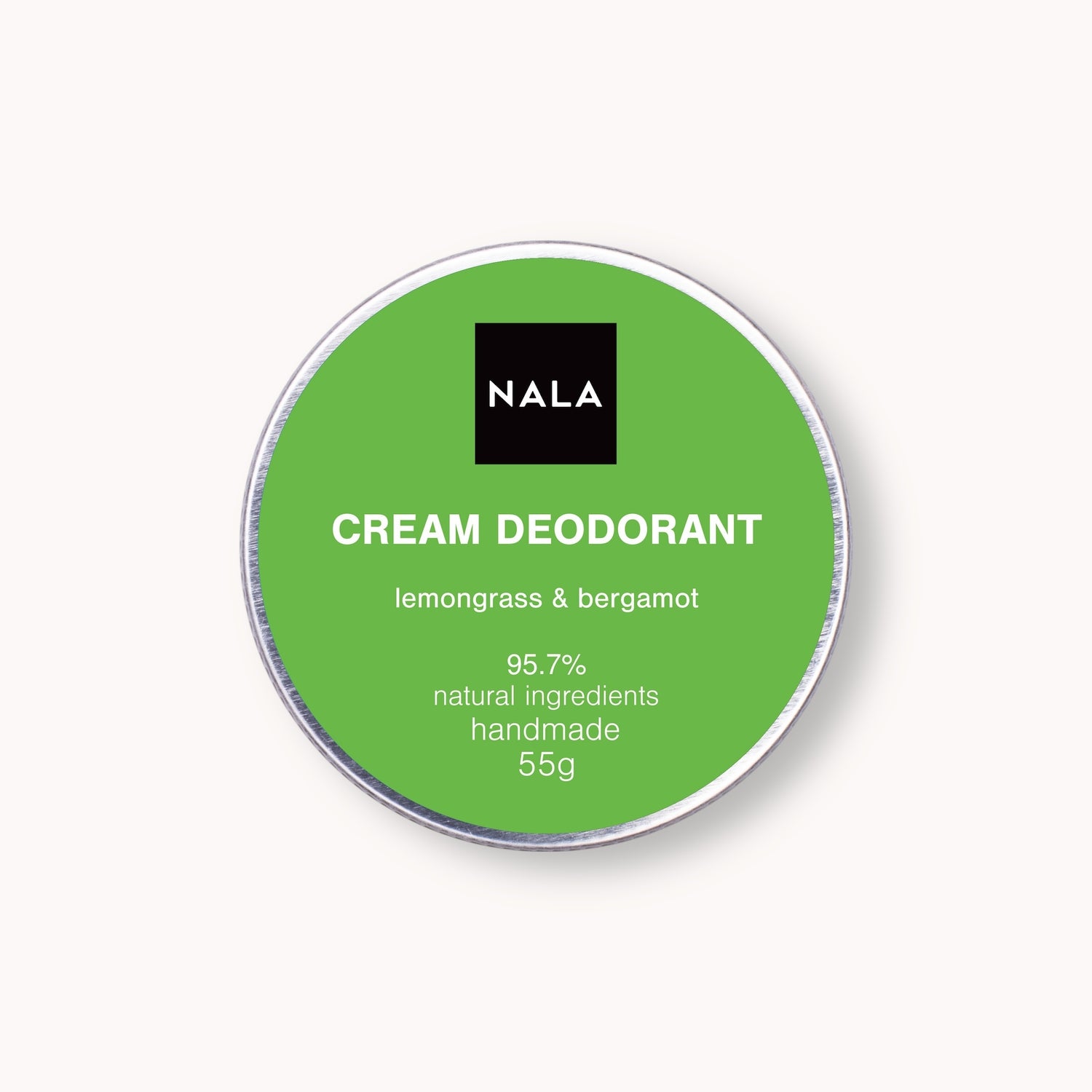 Cream Deodorant - Bergamot &amp; Lemongrass