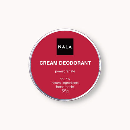 Cream Deodorant - Pomegranate