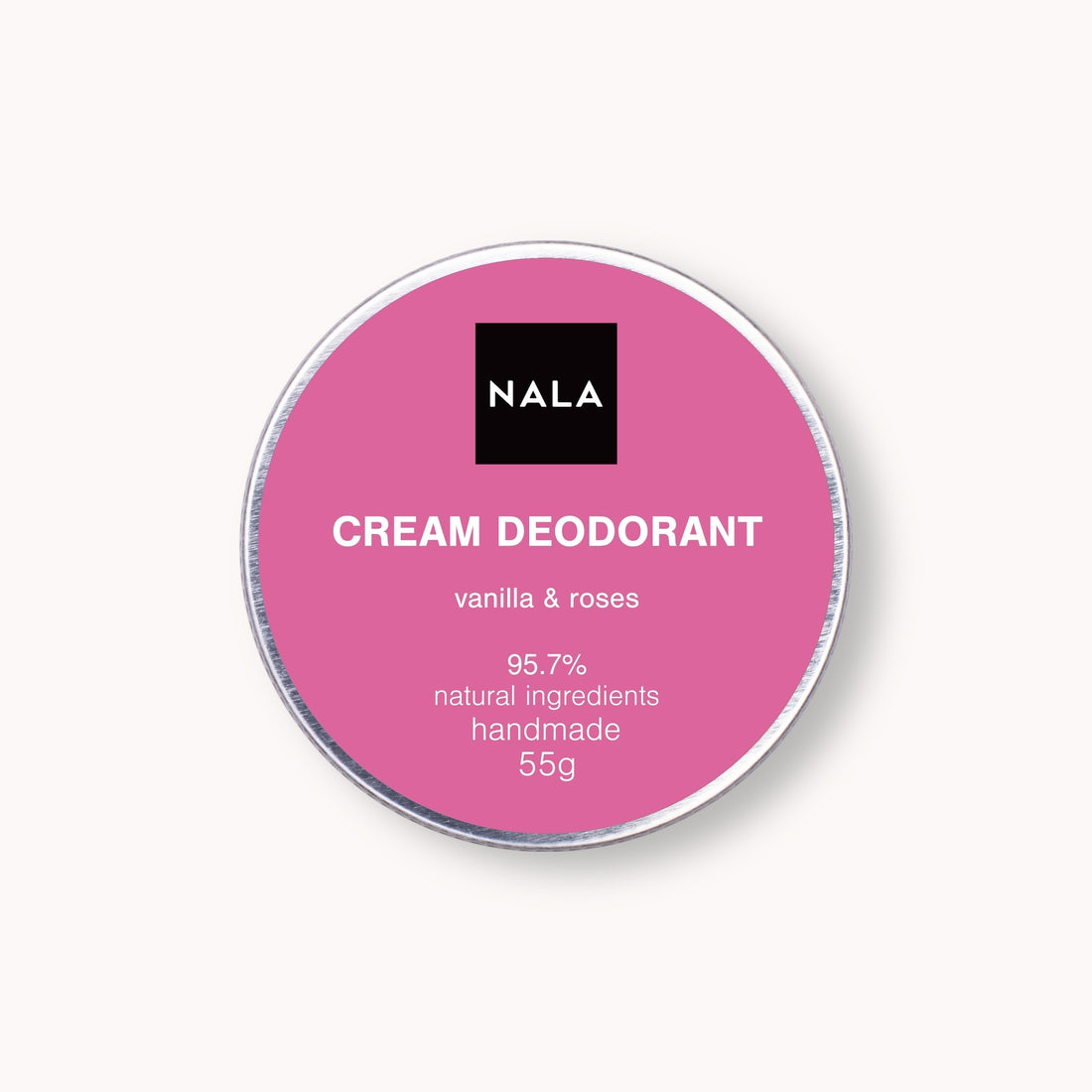 Cream Deodorant - Vanilla &amp; Roses
