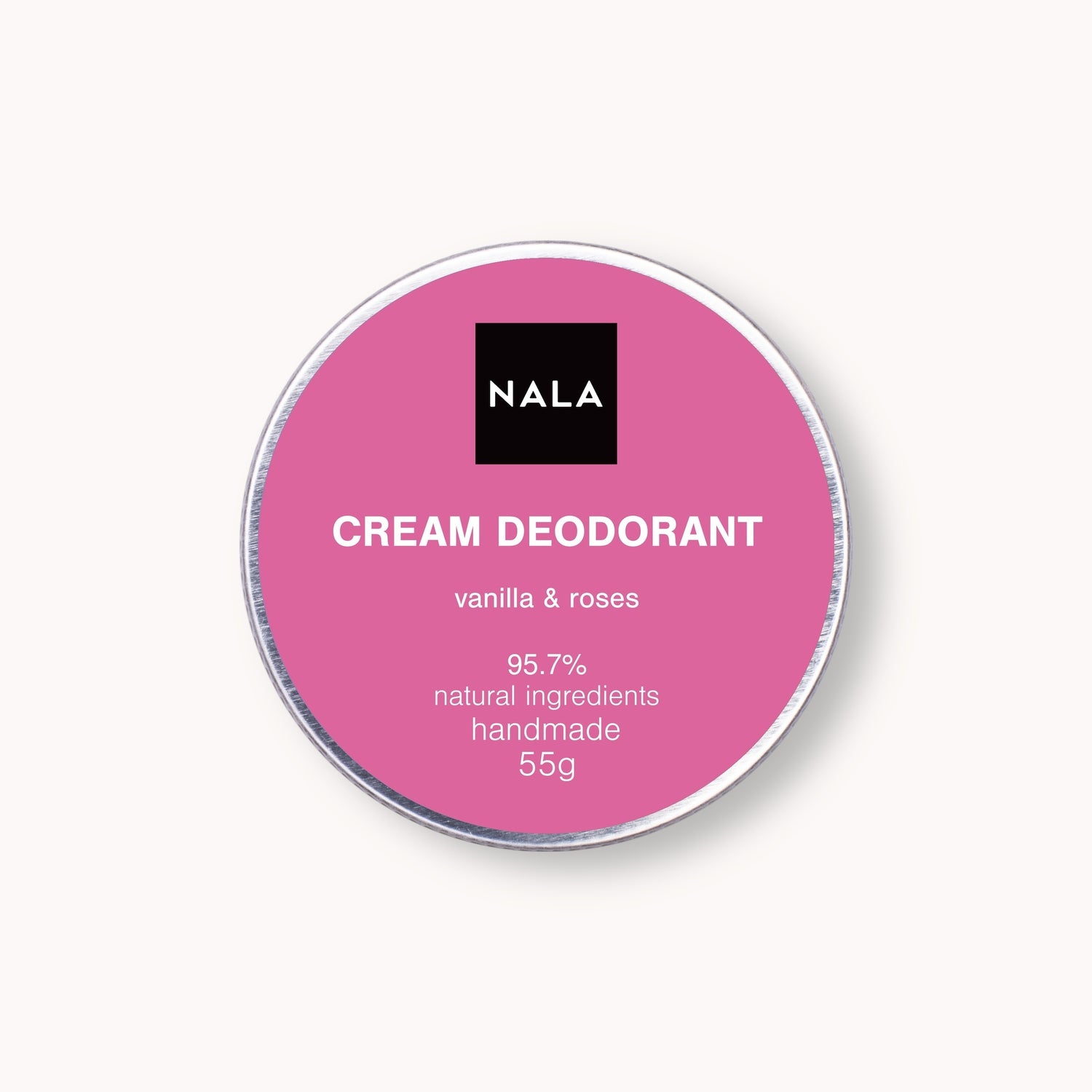 Cream Deodorant - Vanilla &amp; Roses