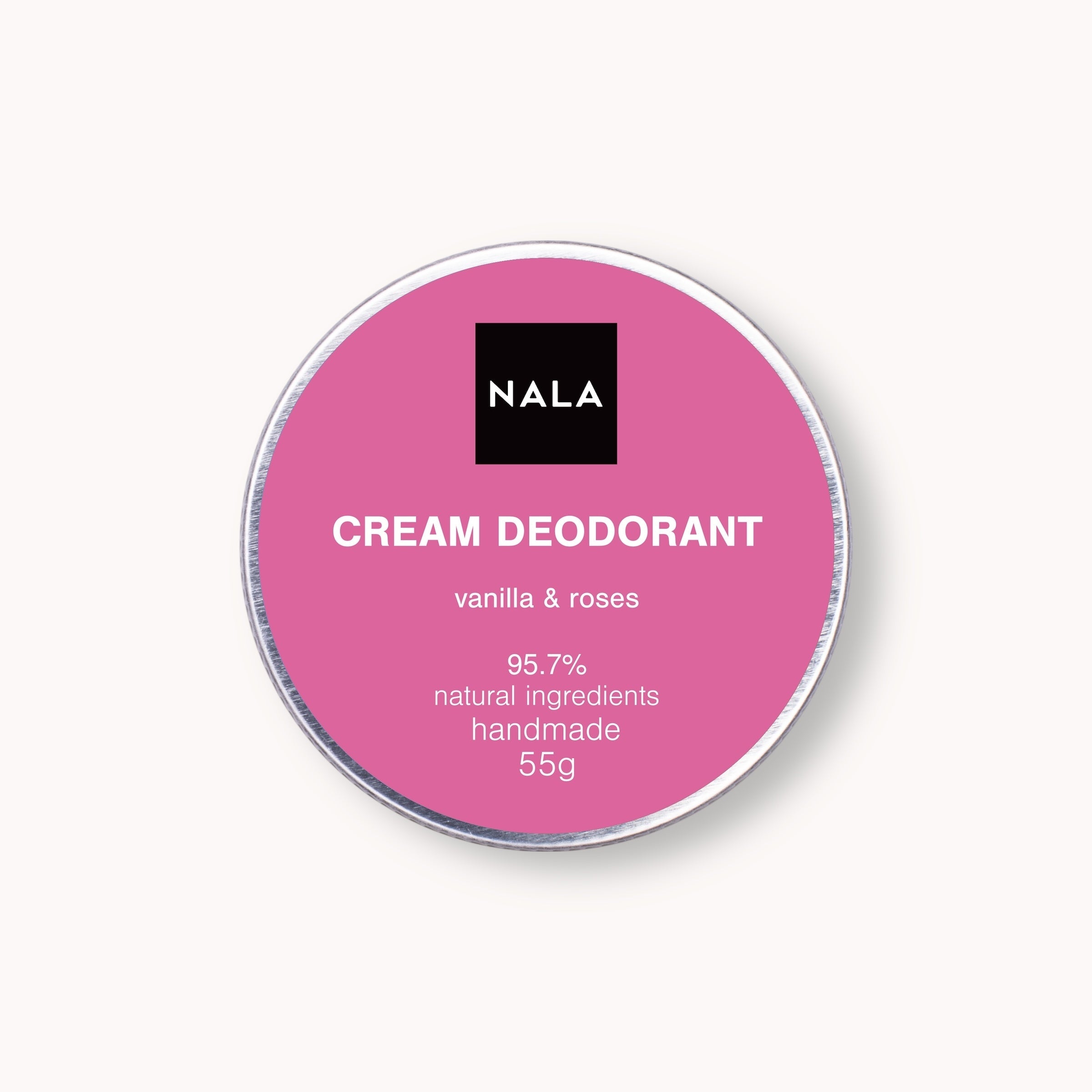 Cream Deodorant - Vanilla &amp; Roses
