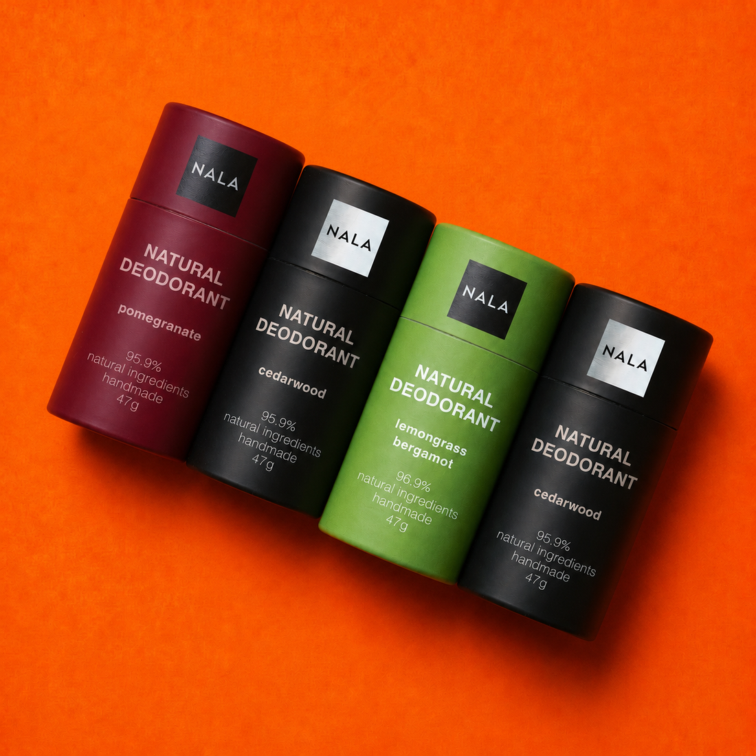 3+1 Bundle Natural Deo Stick - Fresh &amp; Earthy