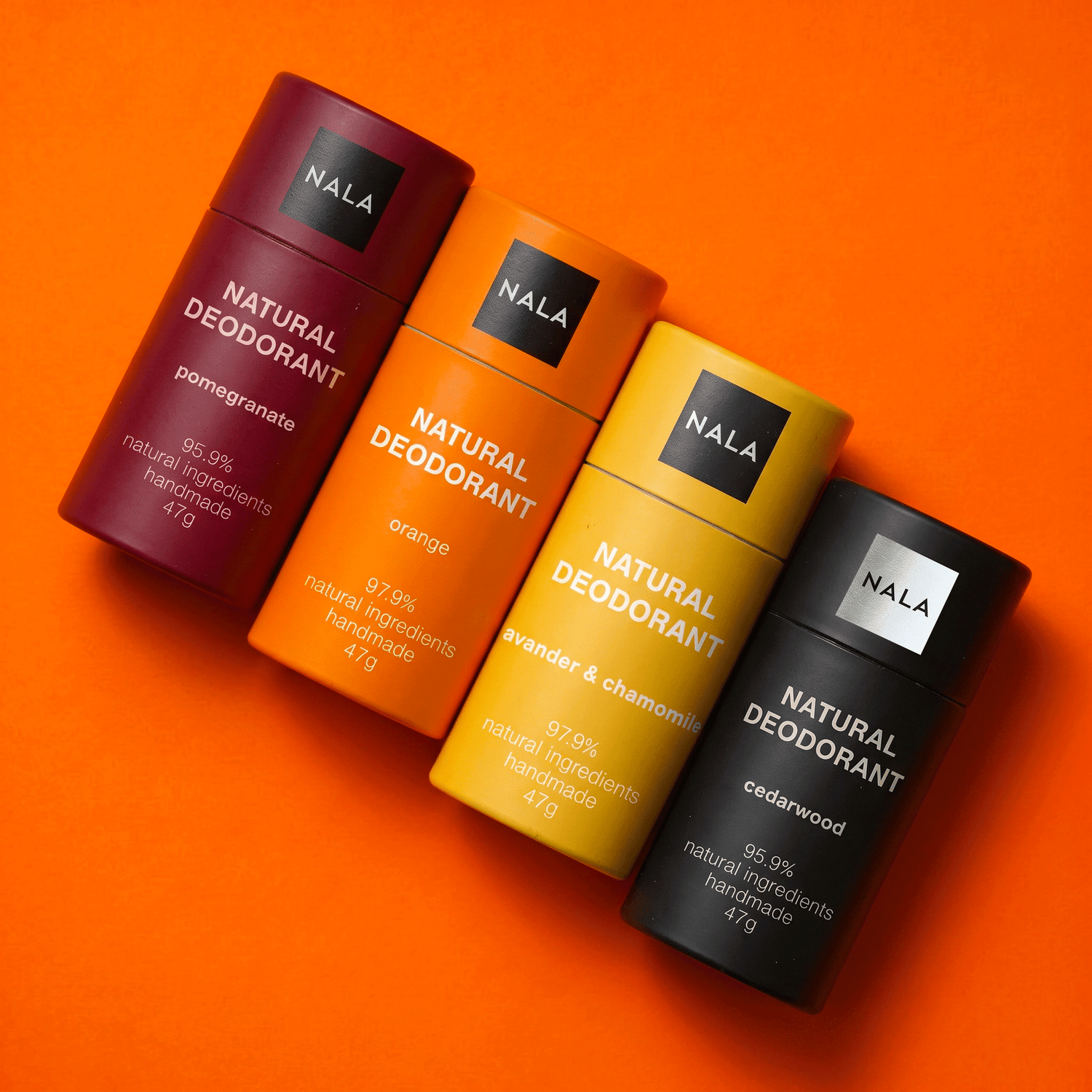 3+1 Bundle Natural Deo Stick - Warm &amp; Bright