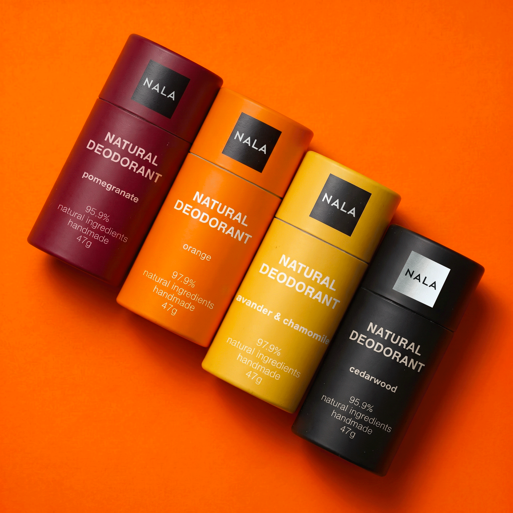 3+1 Bundle Natural Deo Stick - Warm &amp; Bright