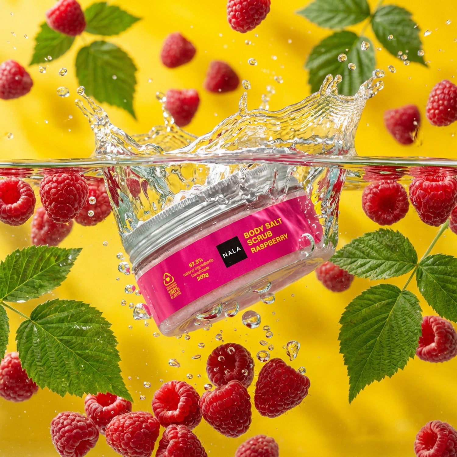 Body Salt Scrub - Raspberry