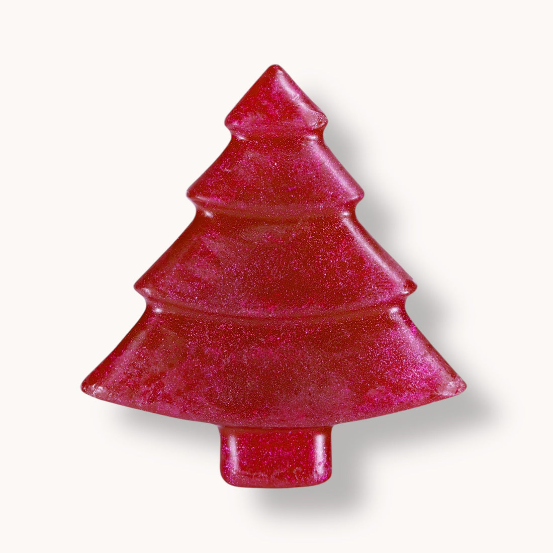 Natural Soap Tree with Glitter - White Chocolate