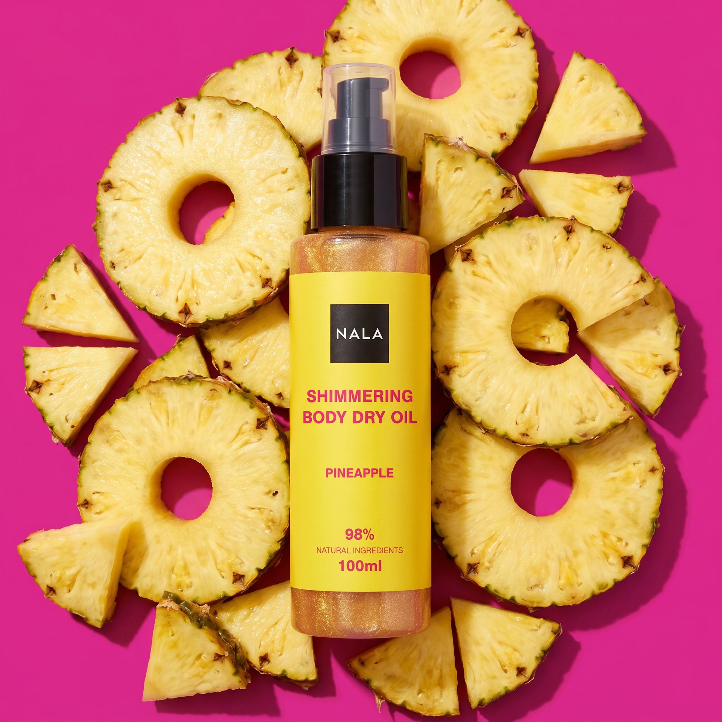 Shimmering Body Dry Oil - Pineapple