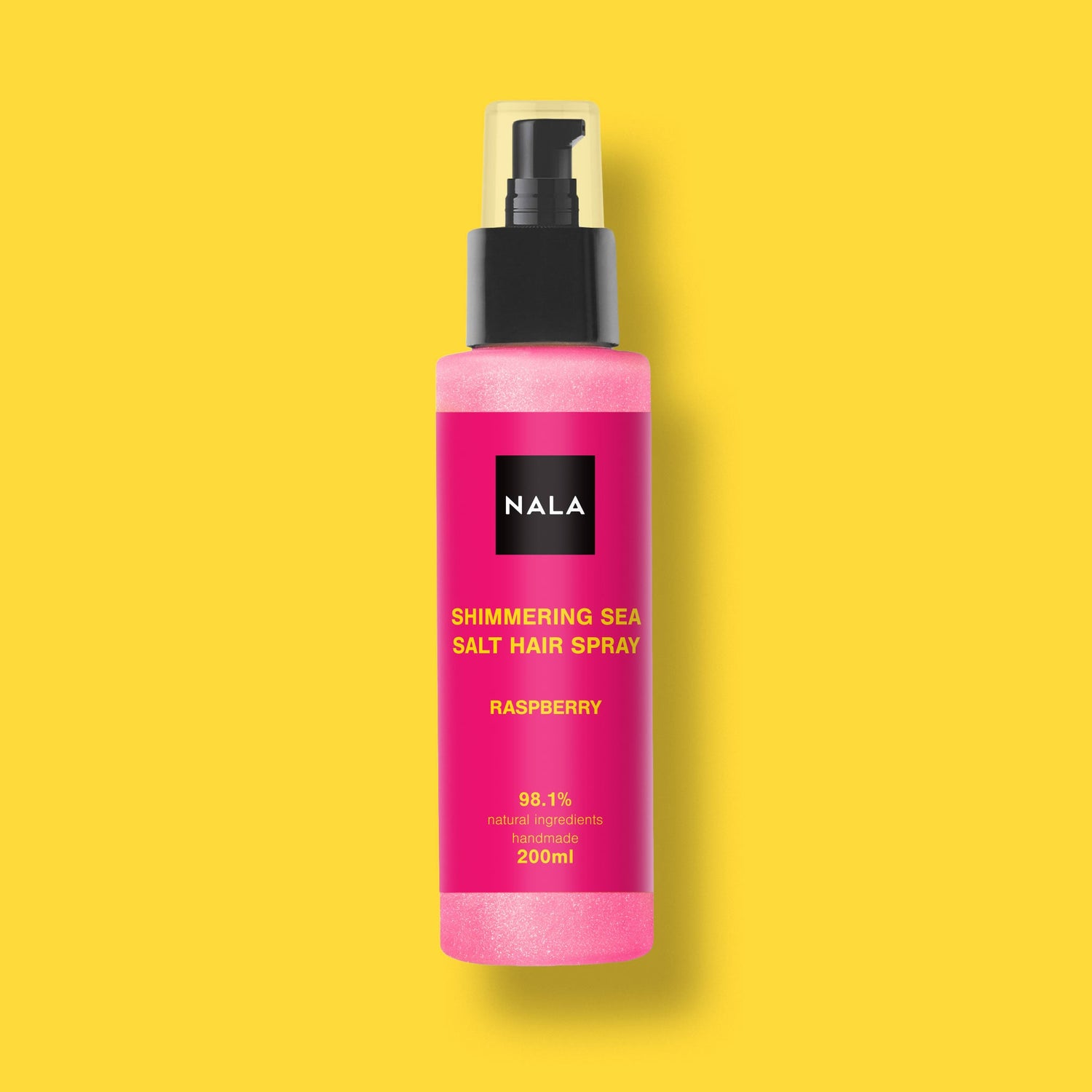 Shimmering Sea Salt Hair Spray PINK - Raspberry