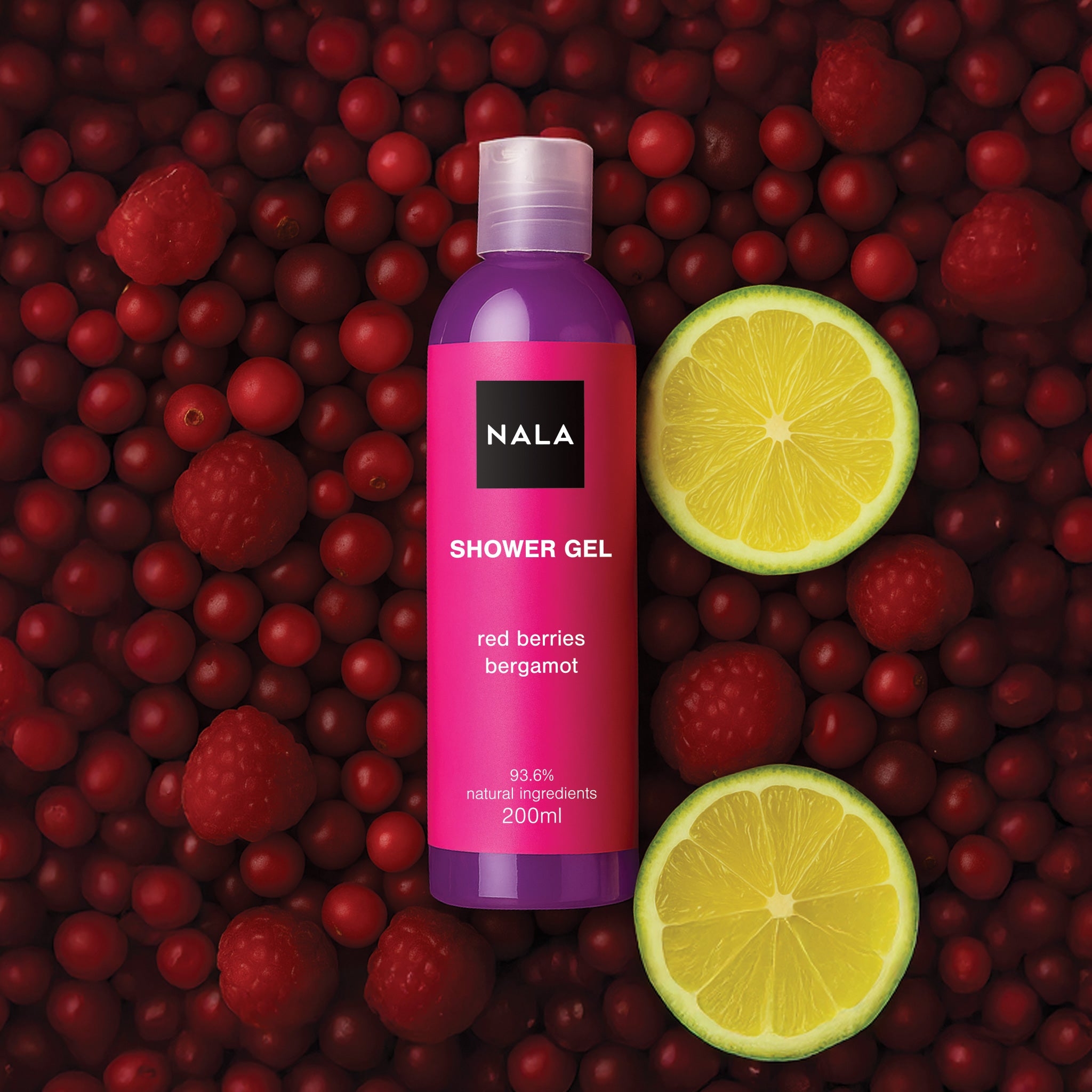 Shower Gel - Red Berries &amp; Bergamot